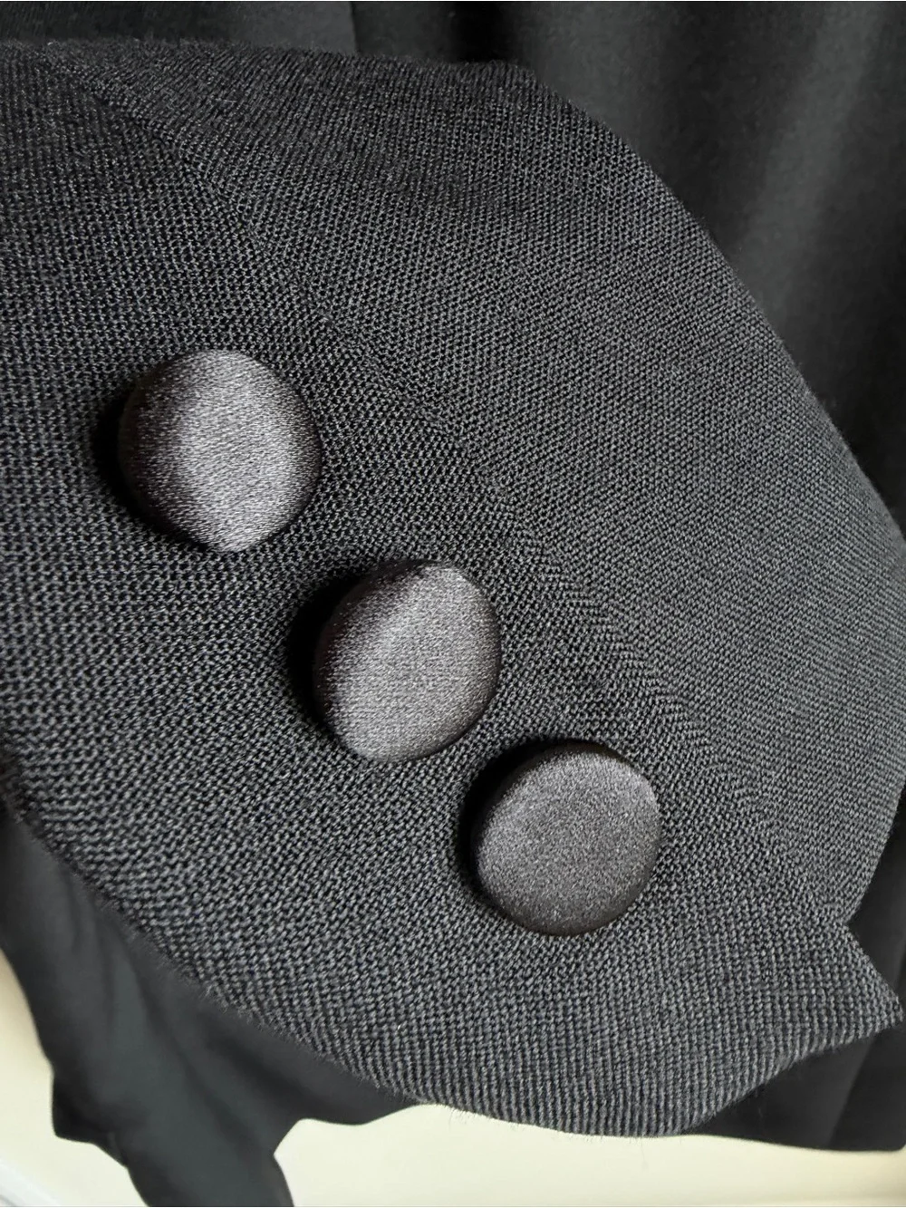 Jos A Bank 100% Wool Formal Wear Jacket 42R Black Satin Notch Lapel 1 Button